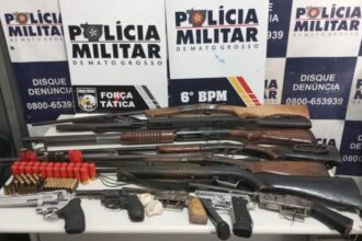 pm-prende-irmaos-suspeitos-por-homicidio-e-apreende-arsenal-de-armas-na-zona-rural-de-caceres