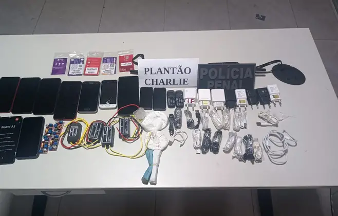 policia-penal-apreende-23-celulares,-carregadores-e-chips-em-unidades-prisionais-de-cuiaba