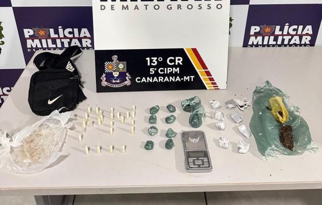 policia-militar-apreende-42-porcoes-de-drogas-e-dupla-suspeita-de-trafico
