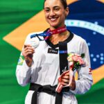 milena-titoneli-e-prata-no-mundial-de-taekwondo,-o-3o-podio-do-brasil